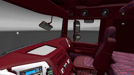 Daf XF Tuning+ Inteior
