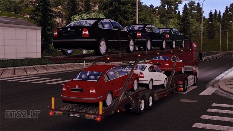 Volkswagen Passat Car Transport Trailer