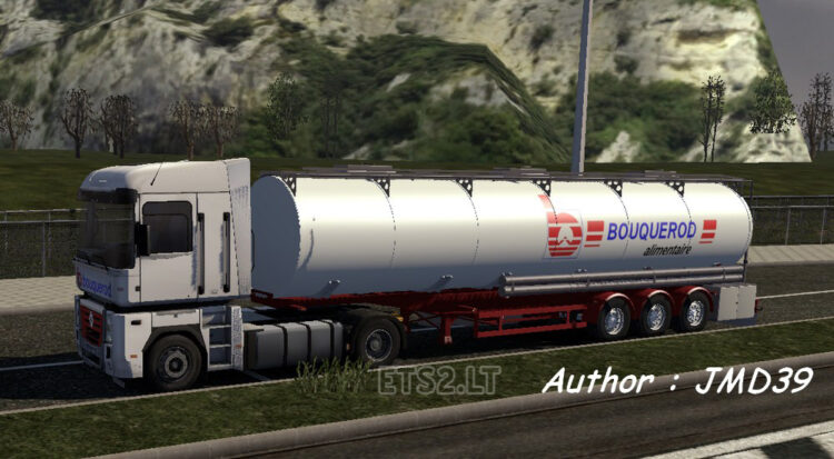 Bouquerod Alimentaire Cistern Trailer