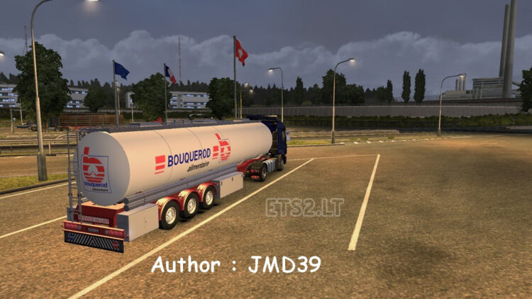 Bouquerod Alimentaire Cistern Trailer