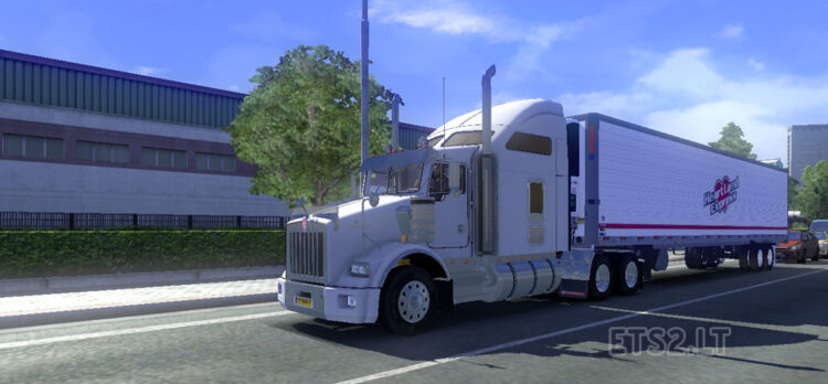 DC Heartland Express Amercian Trailer Skin