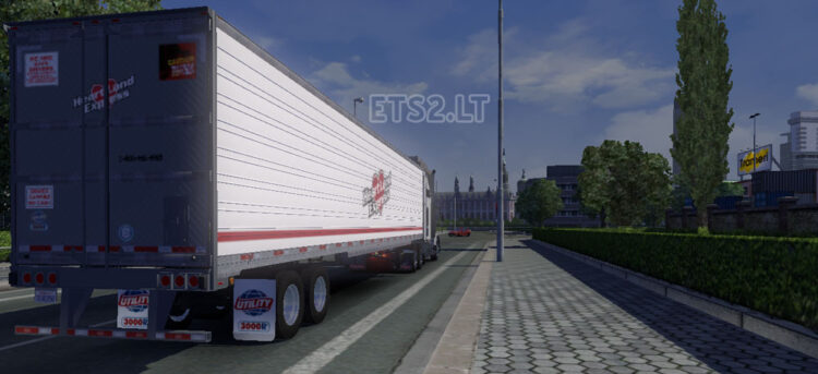 DC Heartland Express Amercian Trailer Skin