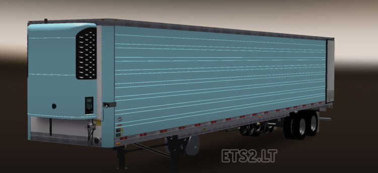 DC Pale Blue American Trailer Skin