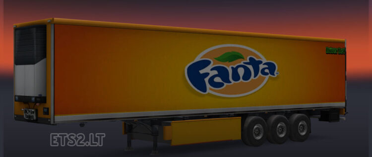 Fanta Trailer Skin