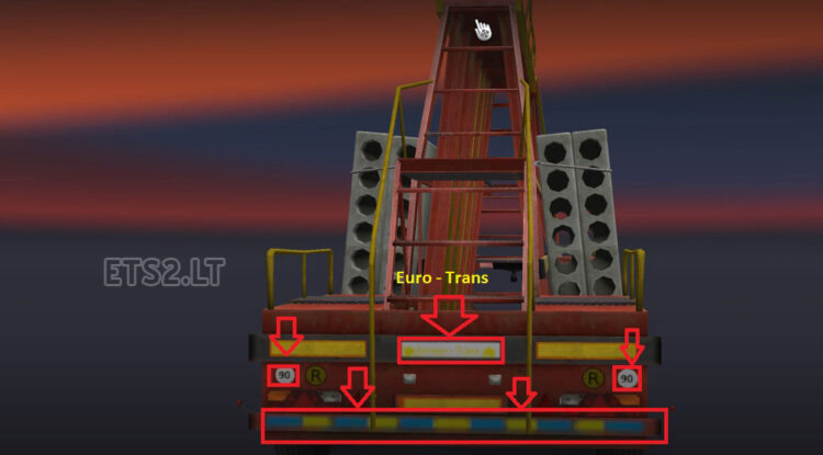 Panel Transporter Trailer Euro Skin