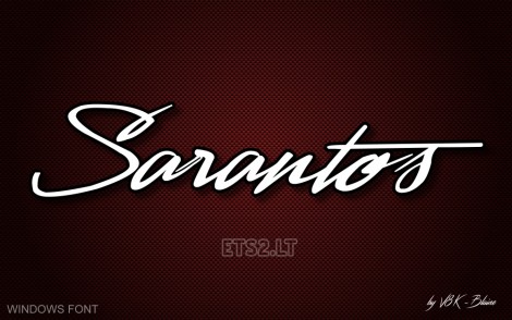 Sarantos-Windows-Font