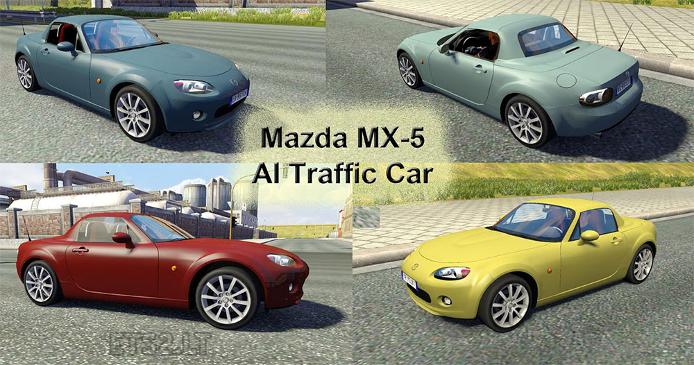 Mazda Mx 5 Ai Traffic Car Ets 2 Mods