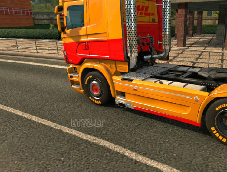 Yellow Runner Tires