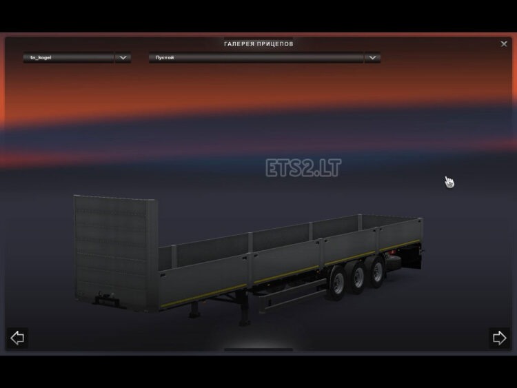 TZ Express Koegel Flatbed Autonomus