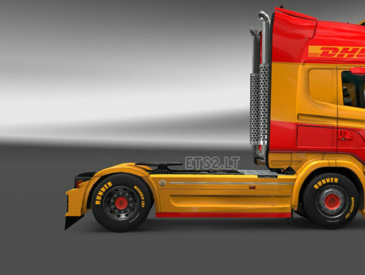 Yellow Runner Tires
