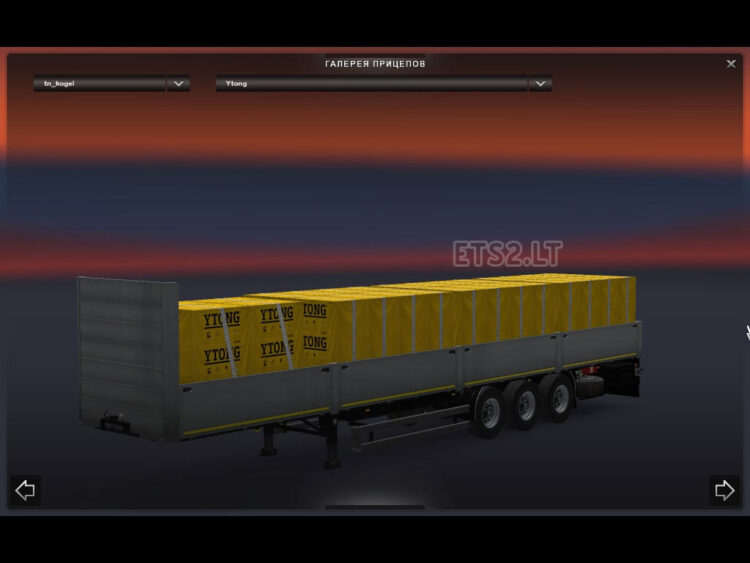 TZ Express Koegel Flatbed Autonomus