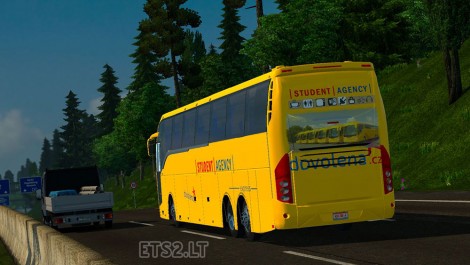 Czech Student Agency Bus mod + Passengers-3
