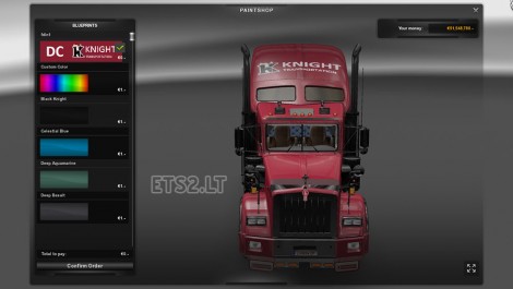 DC Knight T800 + American Trailer Combo Skin Pack 02-2