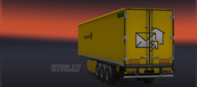 Deutsche Post Trailer Skin