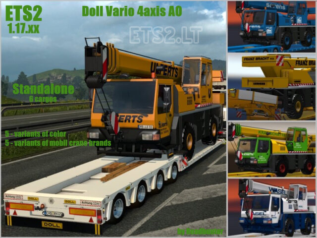 Doll Vario 4 axis Trailer in AO Texture