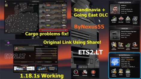 ETS 2 Full Save 1.18.1s Fix 1