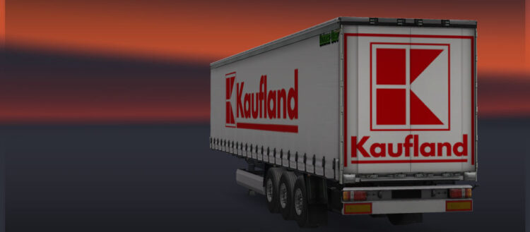 Kaufland Trailer Skin