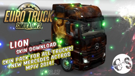 Lion-Skin-Pack-for-All-Trucks-+-New-Mercedes-Actros-MPIV-2014-+-Volvo-Ohaha