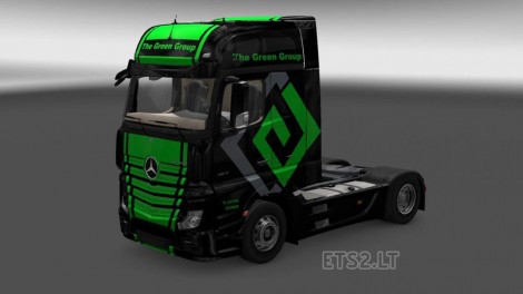 Mercedes Actros MP4 The Green Group Skin-1