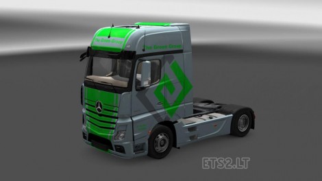 Mercedes Actros MP4 The Green Group Skin-2