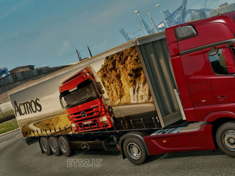 Mercedes Actros Trailer