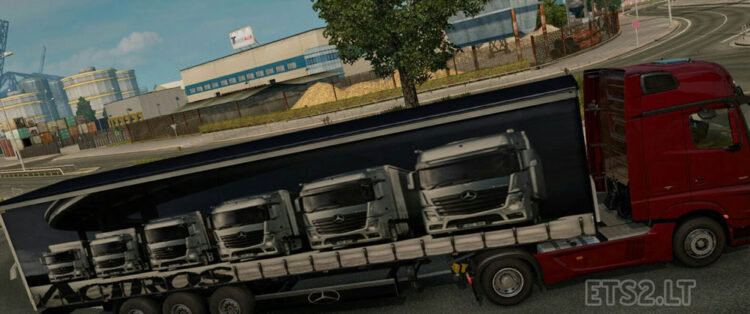 Mercedes Actros Trailer