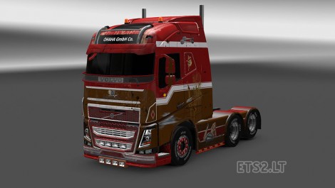 Rusty Pin Up for Ohaha Volvo FH 2013-1