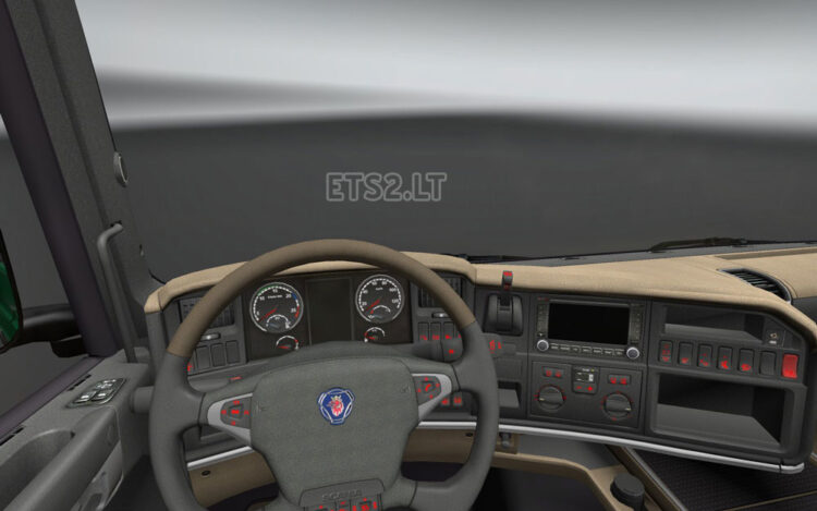 Scania R Dashboard Light