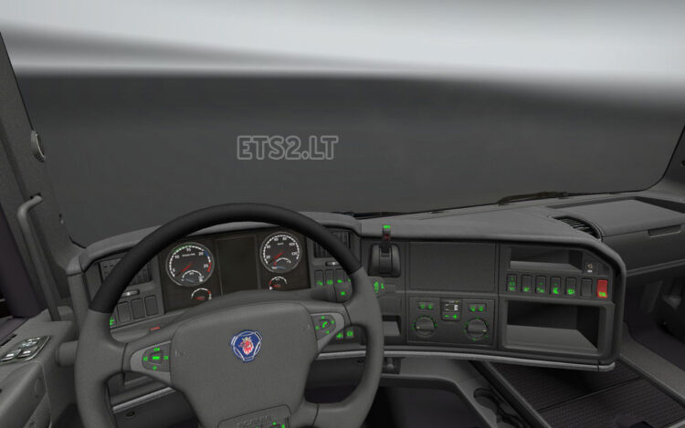Scania R Dashboard Light
