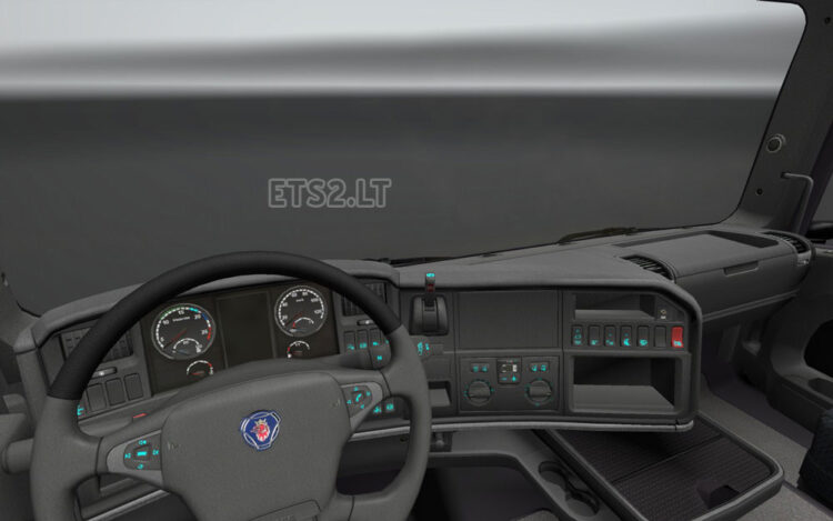 Scania R Dashboard Light