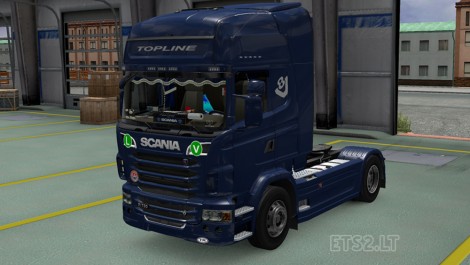 Scania R + Interior-1
