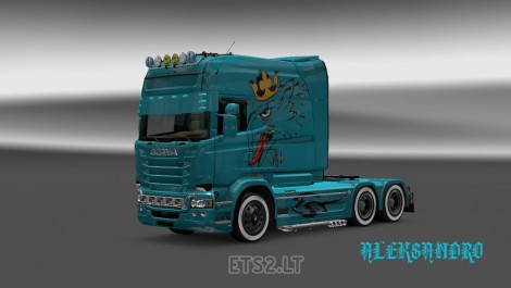 Scania RJL Orel V8 Skin-1