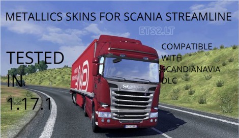 Scania Streamline Metallic Skins
