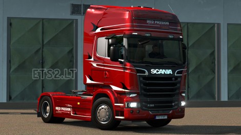 Scania Streamline Red Passion Limited Edition Skin & Interior-1