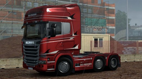 Scania Streamline Red Passion Limited Edition Skin & Interior-2