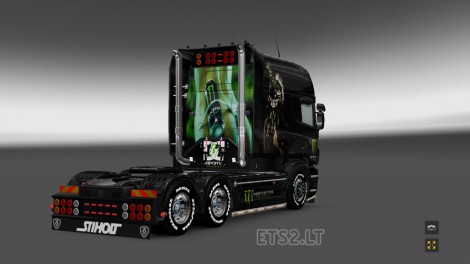 Skin Monsters Energy for RJL Scania EXC Longline