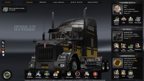 Smokey and the Bandit Skins for T800 and Trailer-1
