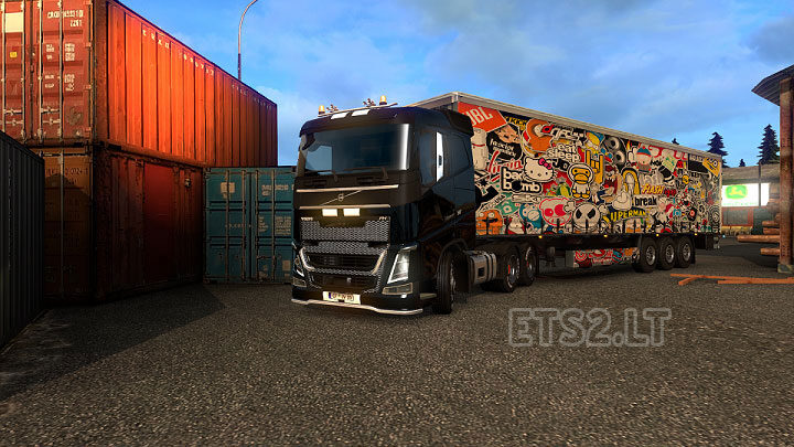 Stickerbomb Trailer