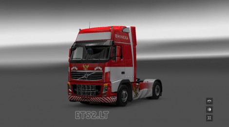 Volvo FH16 2009 Indonesian Paint Jobs-1