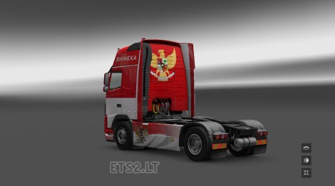 Volvo FH16 2009 Indonesian Paint Jobs-2