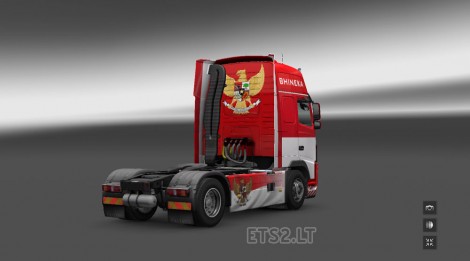 Volvo FH16 2009 Indonesian Paint Jobs-3