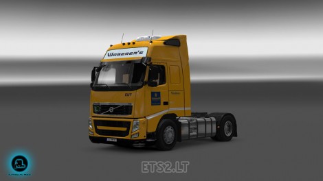 Waberer's Volvo FH Classic Truck v 2.0 (reworked version)-1