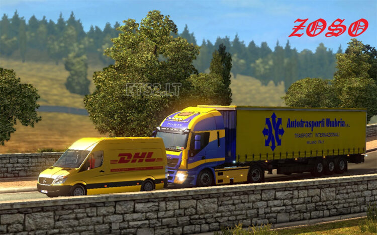 Hi way skin + trailer autotrasporti Umbria