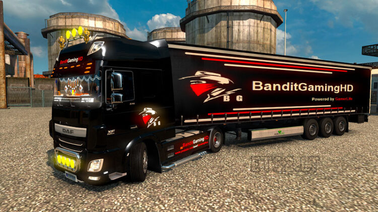 DAF Euro 6 BanditGamingHD Combo Skin