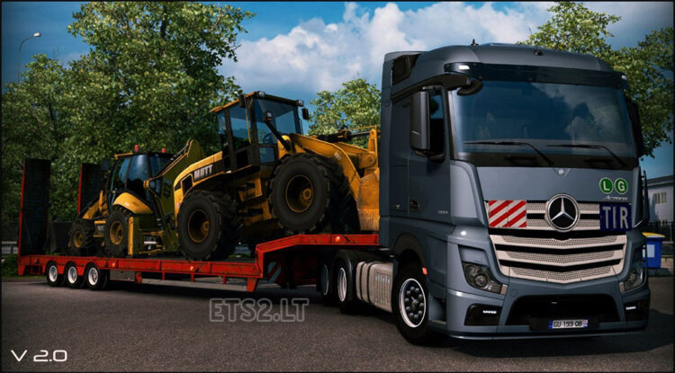 Mercedes Actros MP4 edited v 2.0 (STANDALONE)