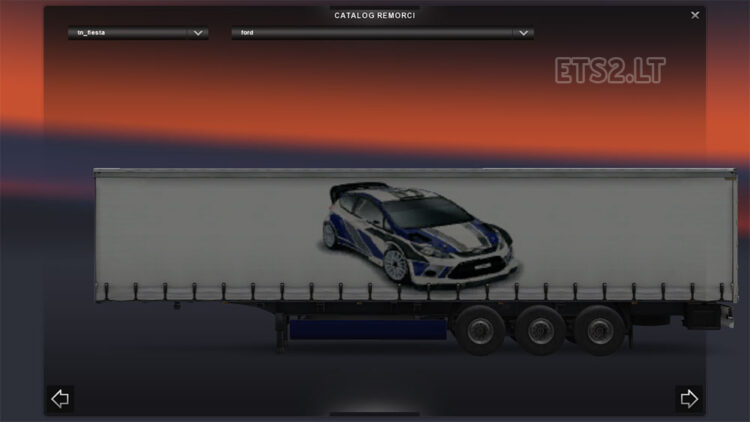 Ford Fiesta trailer