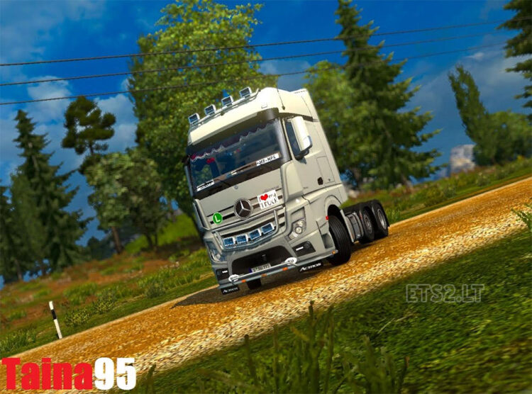 Mercedes Actros Mp4 V0.5