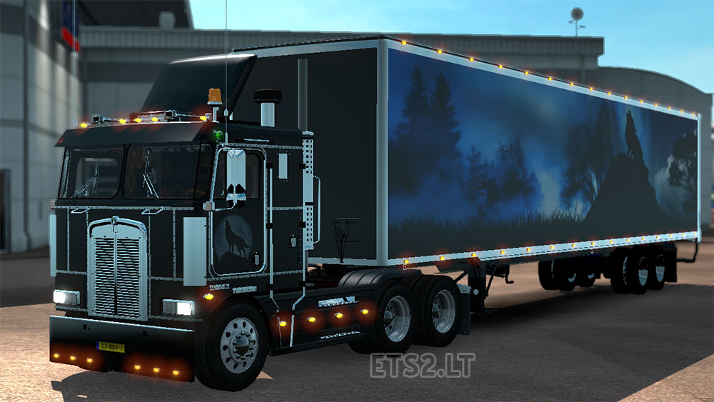 Dc Wolf K100 American Trailer Combo Skin Pack 01 Ets2 Mods