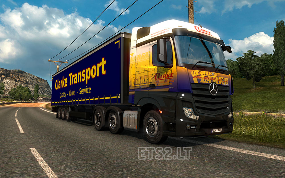 Clarke Transport Combo Pack | ETS2 mods