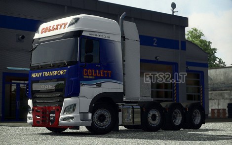 Heavy Haulage Chassis addon for DAF XF Euro 6-1